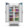 Refrigerador Expositor Vertical Bebidas Duas Portas Vidro 691L VB70AL Branca 220V - Metalfrio - 10