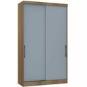 Ver imagem 1 de Guarda-roupa Modulado 134,5cm 2 Portas de Correr 3 Gavetas Paris Luciane