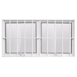Maxim ar 2 seções em alumínio com Grade Premium Branco - 60x120