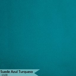 Kit 3 Poltronas Decorativa Sala de Estar Luana Base Gold Suede Azul Turquesa - Montanaris Decor Md M - 7