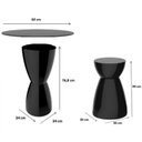 Ver imagem 3 de Conjunto Mesa Redonda 60x60x1cm 4 Bancos Brasil Im In Home