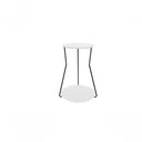 Ver imagem 1 de Mesa Lateral Industrial 2 Andares Preto - Branco