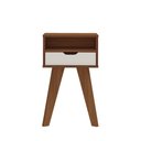 Ver imagem 5 de Mesa de Apoio Retangular Artely Vip 4514 Cedro/Off White