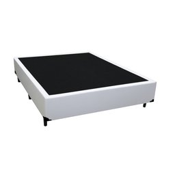 Cama Box Casal + Colchão De Molas - Comfort Prime - Classic Superlastic 138cm cor:Branco - 3