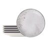Kit 6 Pratos Fundos Porcelana 21cm Tramontina Floralis Sopas Caldos Risoto Mesa Posta - 1