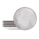 Ver imagem 1 de Kit 6 Pratos Fundos Porcelana 21cm Tramontina Floralis Sopas Caldos Risoto Mesa Posta
