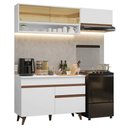 Ver imagem 6 de Armário de Cozinha Compacta 190cm Reims Madesa 06 Branco