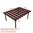 Ver imagem 4 de Cobertura Policarbonato Compacto 4,00m x 3,00m - Bronze 3mm