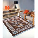 Ver imagem 4 de Tapete Sala Kilin Gashgai 200x250 Dupla Face Tribal 1 Marrom
