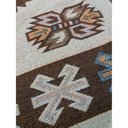 Ver imagem 6 de Tapete Sala Kilin Gashgai 200x250 Dupla Face Tribal 1 Marrom