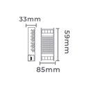 Ver imagem 2 de Fonte de Alimentação Chaveada Nordecor 12v 2a / 24w Bivolt Unica 7056