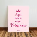 Ver imagem 5 de Kit 3 Quadro Decorativo Quarto Menina Dorme Princesa Bebê 28x20