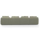 Ver imagem 7 de Sofá 5 Lugares com Chaise Direito Sala Living 328cm Arlo F04 Bouclê Oliva - Lyam Decor