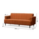 Ver imagem 4 de Sofá 3 Lugares 203cm Uvaia CabeCasa MadeiraOriginals