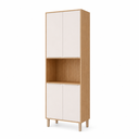 Ver imagem 2 de Paneleiro Torre Quente 4 Portas 70cm Esplendida Freijo / Off White MGM