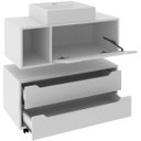 Ver imagem 4 de Kit Balcão e Gabinete de Banheiro com Cuba Karina Branco