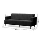 Ver imagem 4 de Sofá 3 Lugares 203cm Uvaia CabeCasa MadeiraOriginals