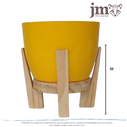 Suporte Cachepot de Mesa Vaso Planta Luxo Pequeno - 3