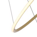 Ver imagem 3 de Pendente Inverse 4 Aneis Bronze LED 99W 3000K Bivolt Ideal Para Pé Direito Duplo