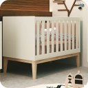 Ver imagem 1 de Berço Americano Mini Cama Areia Fosco Classic Madeira Natural