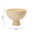 Ver imagem 2 de Centro de Mesa Decorativo em Cerâmica para Flores Bege 17 Cm M02 - D'Rossi