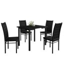 Ver imagem 2 de Mesa Compact 109x68cm Tampo em Mdf com 4 Cadeiras Tokio