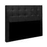 Cabeceira Cama Box Casal 160cm Suede Preto - PR Móveis - 3