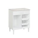 Ver imagem 2 de Balcão Armário Microondas Forno Fruteira Multiuso Branco