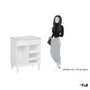 Ver imagem 5 de Balcão Armário Microondas Forno Fruteira Multiuso Branco