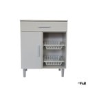 Ver imagem 6 de Balcão Armário Microondas Forno Fruteira Multiuso Branco