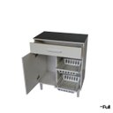 Ver imagem 7 de Balcão Armário Microondas Forno Fruteira Multiuso Branco