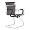 Cadeira Escritório Interlocutor Fixa Aço Cromado Sidney - 3