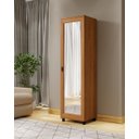 Ver imagem 2 de Armário Multiuso Organizador Sapateira Com Espelho Diamante Cinamomo Benetil