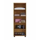 Ver imagem 3 de Armário Multiuso Organizador Sapateira Com Espelho Diamante Cinamomo Benetil