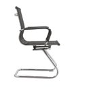Ver imagem 5 de Cadeira Escritório Interlocutor Fixa Aço Cromado Sidney