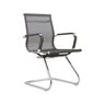 Cadeira Escritório Interlocutor Fixa Aço Cromado Sidney - 2
