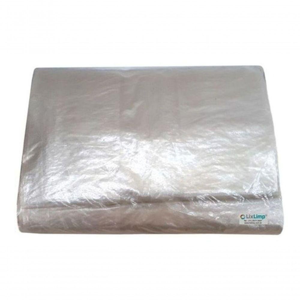 Sacos para Lixo Transparente 40 Litros Normal (100 Un) - 1