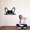 Decoração para Parede Bulldog Francês em MDF Vazado 6mm - 1