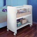 Ver imagem 1 de Mini Berço Com Colchão Branco Rubi Peternella