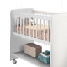 Mini Berço Com Colchão Branco Rubi Peternella - 3