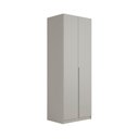 Ver imagem 1 de Guarda Roupa Modulável Modulado Bend 2 Portas de Bater 3 Gavetas 100% MDF Grigio Casa Lar Shop