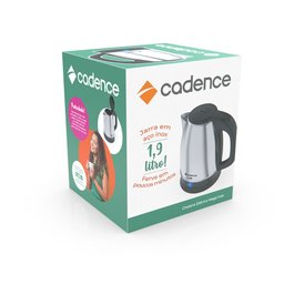 Chaleira Elétrica Cadence Mega Inox 1,9L - 220V - 8