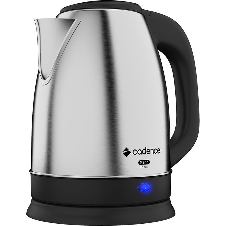 Chaleira Elétrica Cadence Mega Inox 1,9L - 220V