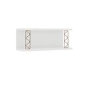 Ver imagem 1 de Nicho Aberto 80cm Suspenso com Aramado para Cozinha Modulada Cor:branco