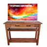 Aparador Rack Buffet Mesa Auxiliar Tv Video 100 Cm Cerâmica Organizador Multiuso Sala Balcão Retro - 1