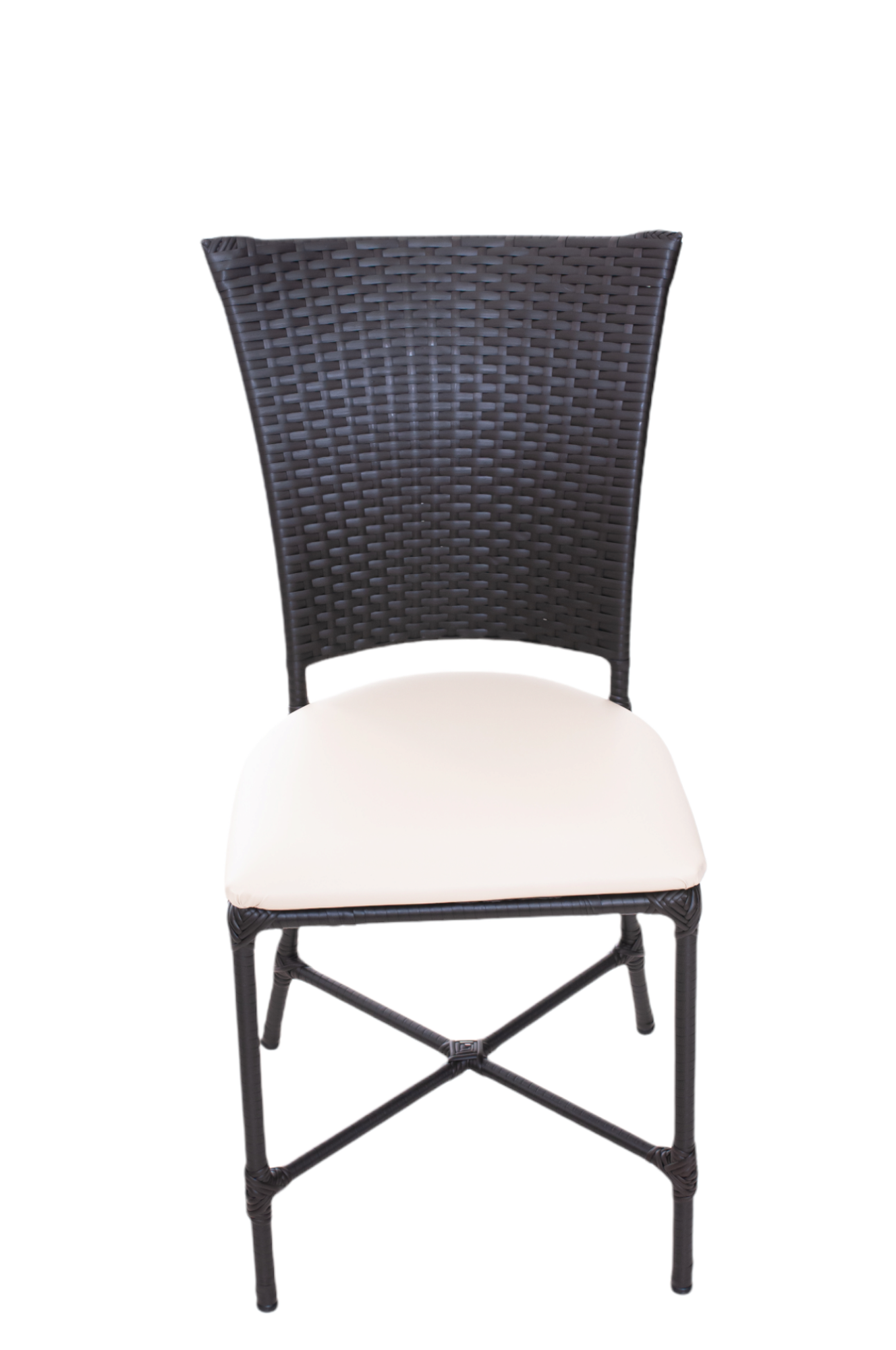 Cadeiras Estofadas Mesa Jantar de Fibra Sintetica:bege - 4
