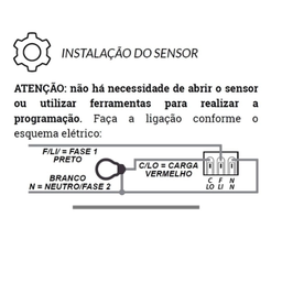 Sensor Presenca Teto Smart X - Control Bivolt - Exatron - 5