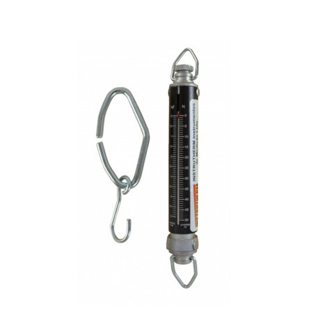 Dinamômetro Analógico Faixa 5 Kgf Tubular Graduação 100Gf Alumínio 1 Divisão Linear At-5 Portátil