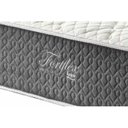 Ver imagem 2 de Cama Box King: Colchão Molas Anjos MasterPocket Ensacadas Fort Flex + Base CRC Suede Cinza(193x203)