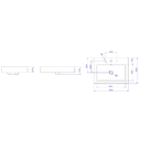 Ver imagem 2 de Cuba de Apoio Retangular com Mesa Deca Ébano L.19.95